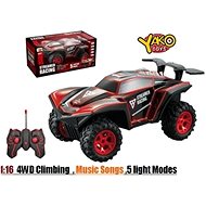 Car RC Racing Climber 4WD 1:16 red - Remote Control Car