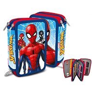 Kids Euroswan Triple Stuffed Case - Spiderman - Pencil Case