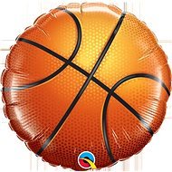Balónik fóliový – basketbalová lopta 46 cm - Balóny