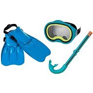 Diving Set - Goggles + Snorkel + Fins Medium - Diving Mask