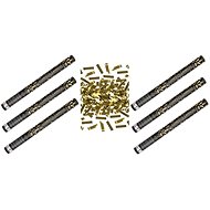 Confetti 60cm gold metallic 6 pcs - Confetti