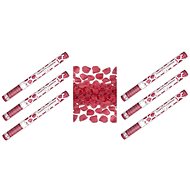 Confetti wedding 60 cm 6 pcs red petals - Confetti