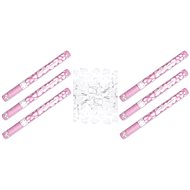 Wedding confetti 60 cm 6 pcs white heart - Confetti