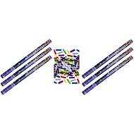 Confetti 80cm Metallic Colour Mix 6 pcs - Confetti