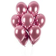 SMART BALLOONS Chrome balloons 50 pcs pink glossy - diameter 33 cm - Balloons