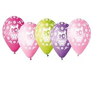Balloons Owl 30cm, 5 pcs - Balloons
