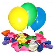 Balóniky pastelové 25 ks v bal., 23 cm - Balóny
