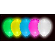 Led Glowing Balloons 5 pcs Mix of Colours - 30cm - Balloons