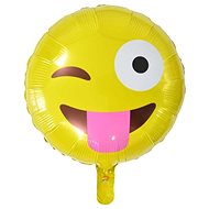 Foil Balloon Smiley Winking - 45cm - Balloons