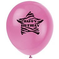 Birthday Balloons 30cm - Zebra Passion - 8 pcs - Balloons