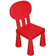Children's Plastic Chair - Red - Baby Highchair