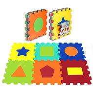 Foam puzzle 6 pcs - shapes - Foam Puzzle