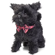 Dog Scot on a leash - Soft Toy