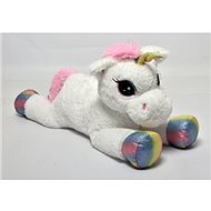 White Unicorn, 85cm - Soft Toy