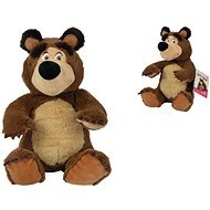 Simba Máša a medveď Plyšový medveď 20 cm, sediaci - Plyšová hračka