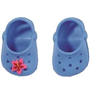 BABY born Rubber Sandals - Blue - Doll Accessory