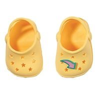 BABY born Gumové sandálky - žlté - Doplnok pre bábiky