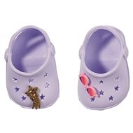 BABY born Rubber Sandals - Purple - Doll Accessory