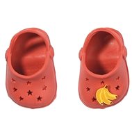 BABY born Rubber sandals - red - Doll Accessory