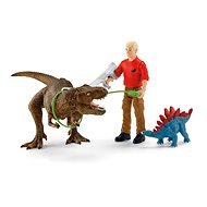 Schleich 41465 Attack of the Tyrannosaurus Rex - Figures