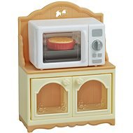 Sylvanian families Bútor - szekrény mikrohullámú sütővel - Figura kiegészítő