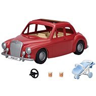 Sylvanian families Family Travel Car Red with Pram and Car Seat - Figure Accessories
