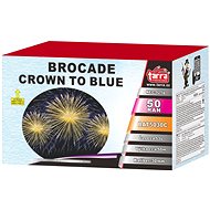 Fireworks - brocade crown to blue 50ran - Fireworks