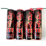 Fireworks - red smokestack with lighter 4 pcs - Fireworks