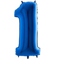 Balloon Foil Digits Blue - 110cm - 1 - Balloons