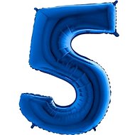 Balloon Foil Digits Blue - 110cm - 5 - Balloons