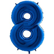 Balloon Foil Digits Blue - 110cm - 8 - Balloons