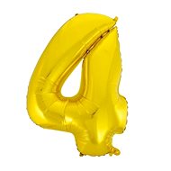 Balloon foil digit gold - 115 cm - 4 - Balloons