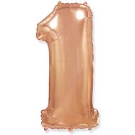 Rose gold balloon number - rose gold 115 cm - 1 - Balloons