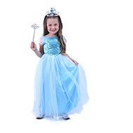 Rappa, detský kostým modrá princezná (M) - Kostým