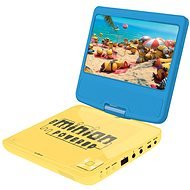 Minions Portable DVD player 7 with rotating screen and headphones - Musical Toy