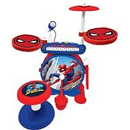 Lexibook Spider-Man Set elektrische Trommeln mit Sitz - Kinder-Schlagzeug