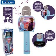 Lexibook Frozen Kabelloses Mikrofon mit Bluetooth Lautsprecher - Kindermikrofon