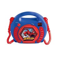 Spider-Man Portable CD Player With 2 Microphones - Musical Toy