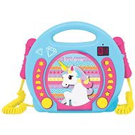 Lexibook Portable CD Player with 2 Microphones - Unicorn - Musical Toy