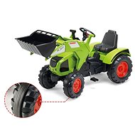 Claas Axos 330 tractor with front bucket - Pedal Tractor 