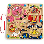 Hape Farm - Magnetic Wand Maze - Tabletop Game 