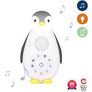 ZAZU - Penguin ZOE Grey - Music Box with Wireless Speaker - Baby Sleeping Toy