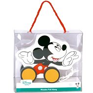 Derrson Disney Wooden Pull Along - Mickey Mouse - Wooden Toy