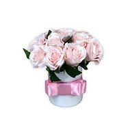Flower Box Luxury Mini from Pink Roses 15cm - Gift Box