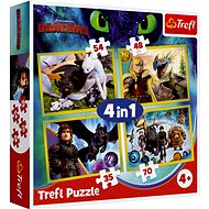 Trefl puzzle 4in1 How to Train your Dragon - Jigsaw Puzzle