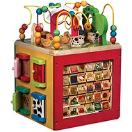 Wooden Activity Cube - Discover Farm Animals - Interactive Toy