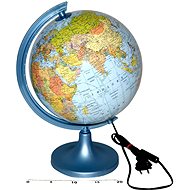 Wiky Globus 25cm glänzend politisch geografisch - Globus