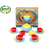 Green Toys Tea Set 17 pcs - Toy Kitchen Utensils