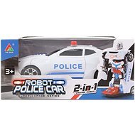 Elemes robot rendőrautó - Játék autó