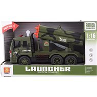 Battery-powered military car with missiles - Toy Car